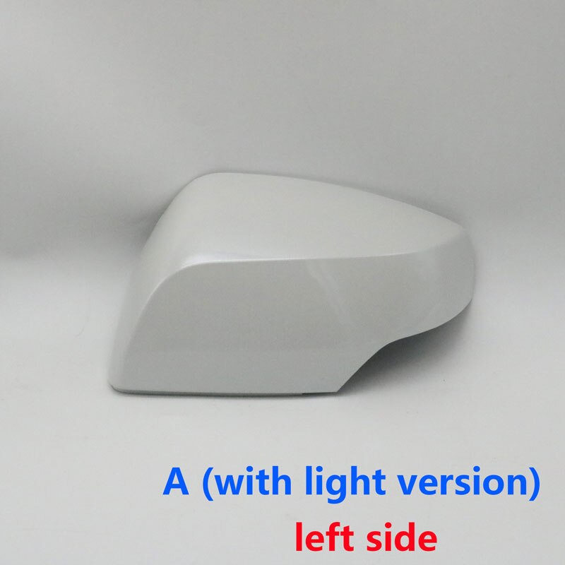 Voor Subaru Outback Xv Lagecy Forester Impreza Wrx Sti Auto Buiten Achteruitkijkspiegel Deur Side spiegel Cover Cap Deksel: A pearl white Left