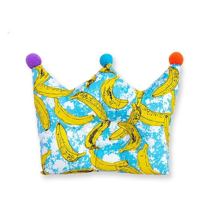Dégagement tête Protection coussin oreiller -né bébé oreillers coton couronne enfants oreiller soutien Concave sommeil positionneur: Big banana B