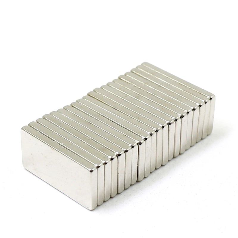 10/100/500 magnetic strip magnet 20x6x2 mm NdFeB magnet 20mm neodymium magnet 20mmx6mmx2mm Rectangular magnet Magnetic standard