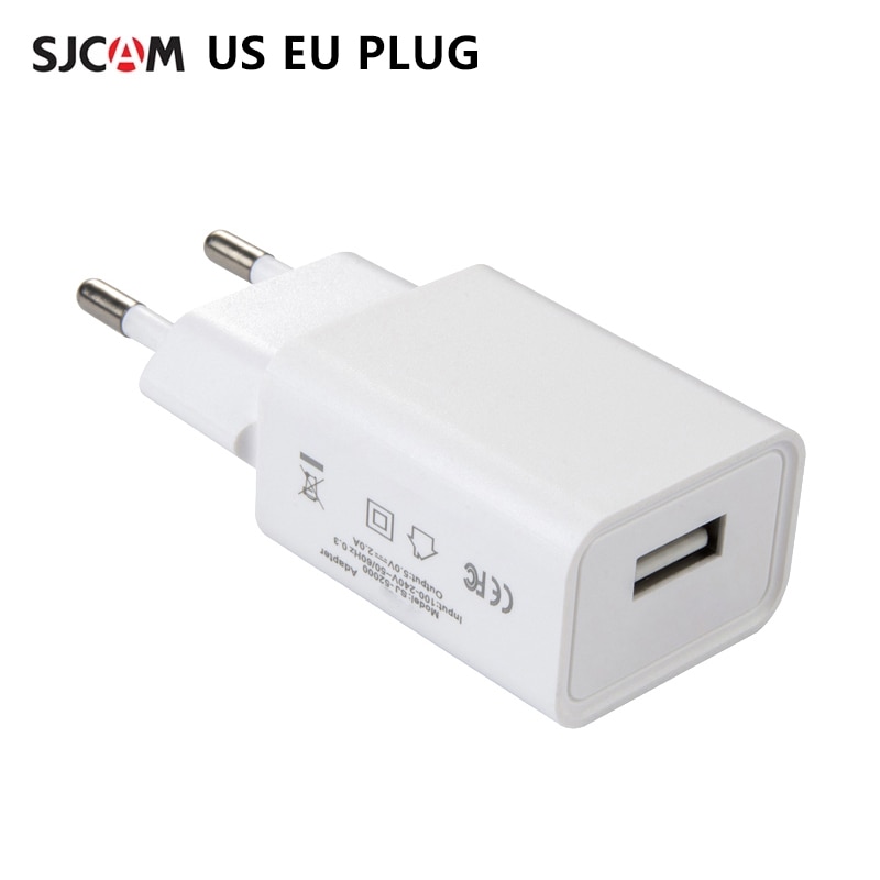 5V 2A EU uns-stecker Intelligente USB Energie Ladegerät Adapter Reisen Energie Ladung Adapter Für SJCAM Aktion Kameras/handys