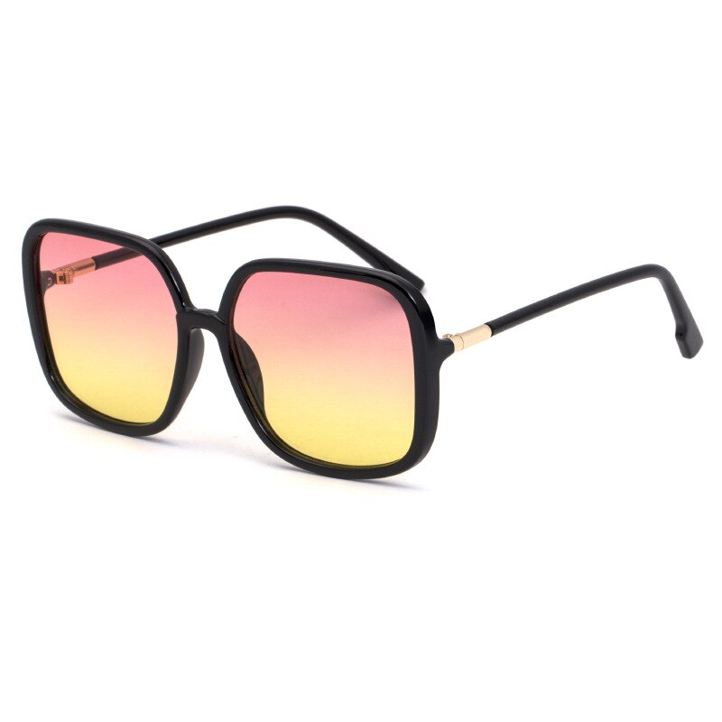 Anti-blue big box sunglasses women Korean trend sunglasses women Colorful