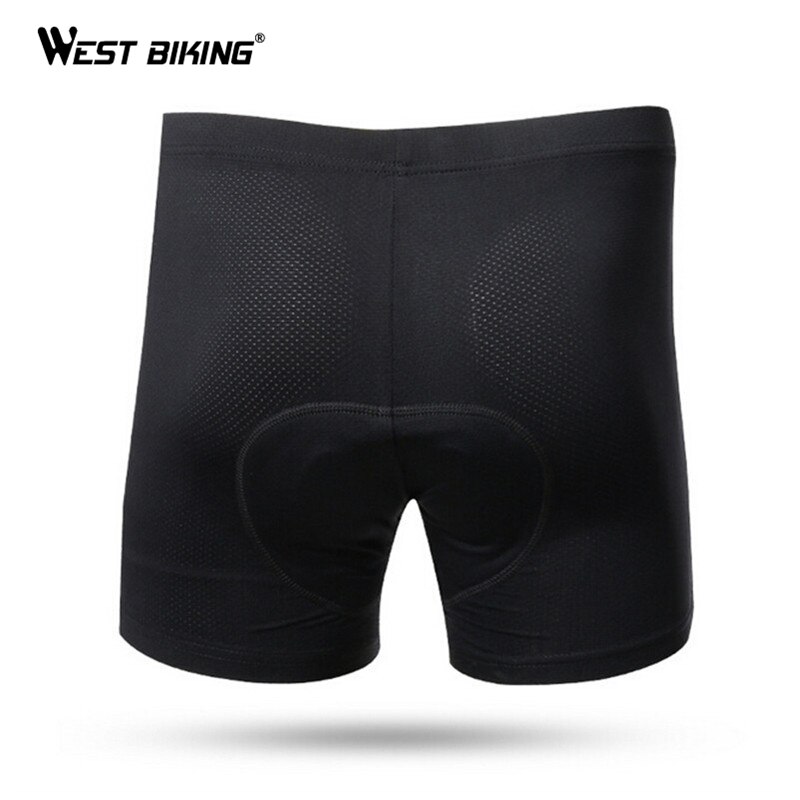 WEST BIKING-ropa interior de Ciclismo para hombre, pantalones cortos con almohadilla de Gel 3D, medias de compresión