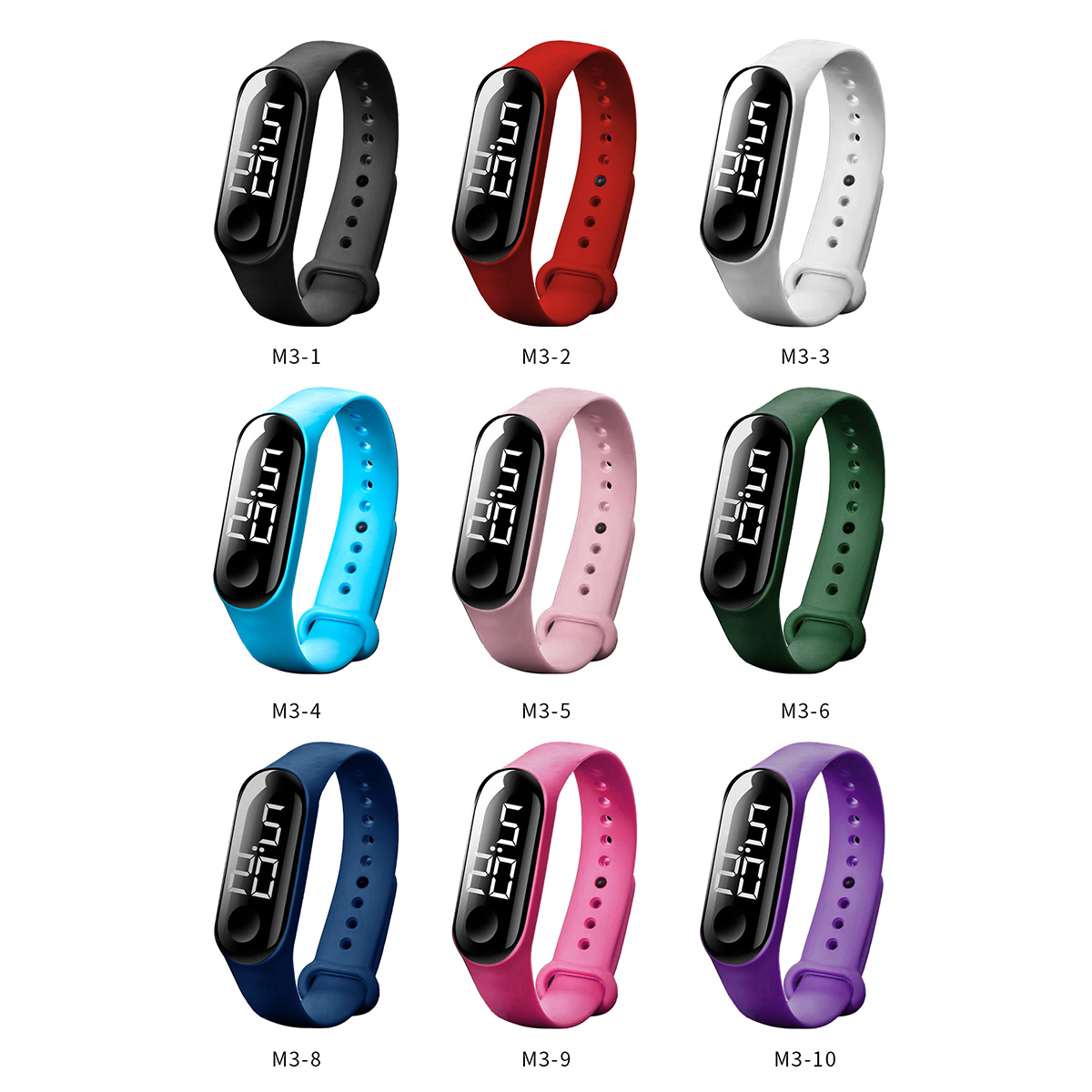 Reloj inteligente M3 para niños, pulsera electrónica multifuncional con pantalla táctil Simple, de vacaciones para estudiantes