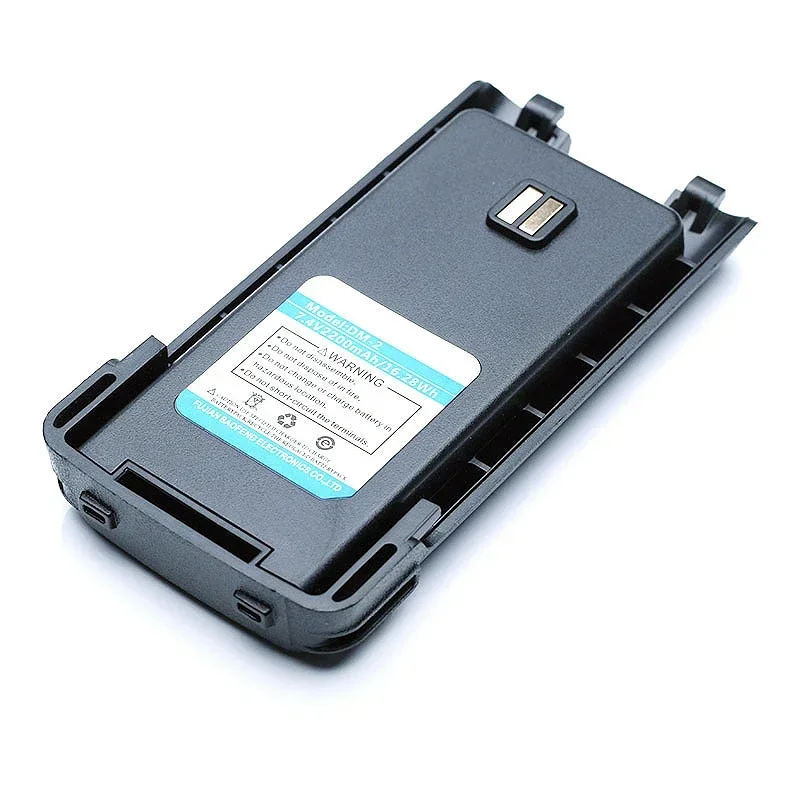 For Baofeng Walkie Talkie DM-1702 Battery 2200mAh 7.4V for Pofung DM-2 Portable Two Way Radio Accessories Extra Battery CB Radio