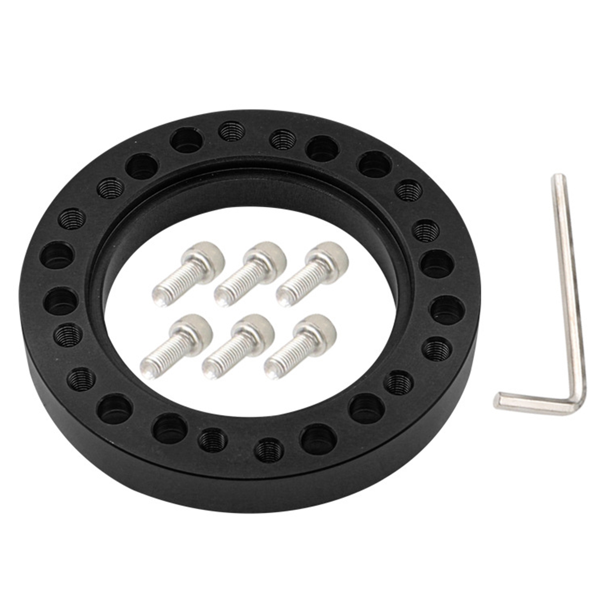 Steering Wheel Hub Kit Adapter Spacer 25mm Steering Wheel Spacer universal Car Modified Steering Wheel Heightening Pad parts