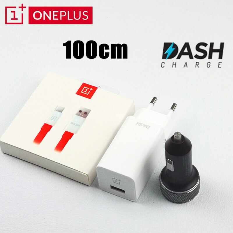 Originele Oneplus dash charger Echt DC01B Quick Fast Lading Usb Dash Auto Oplader Voor Oneplus 7 7t 6t 6 5t 5 3t 3 OnePlus Telefoon: 100cm all charger