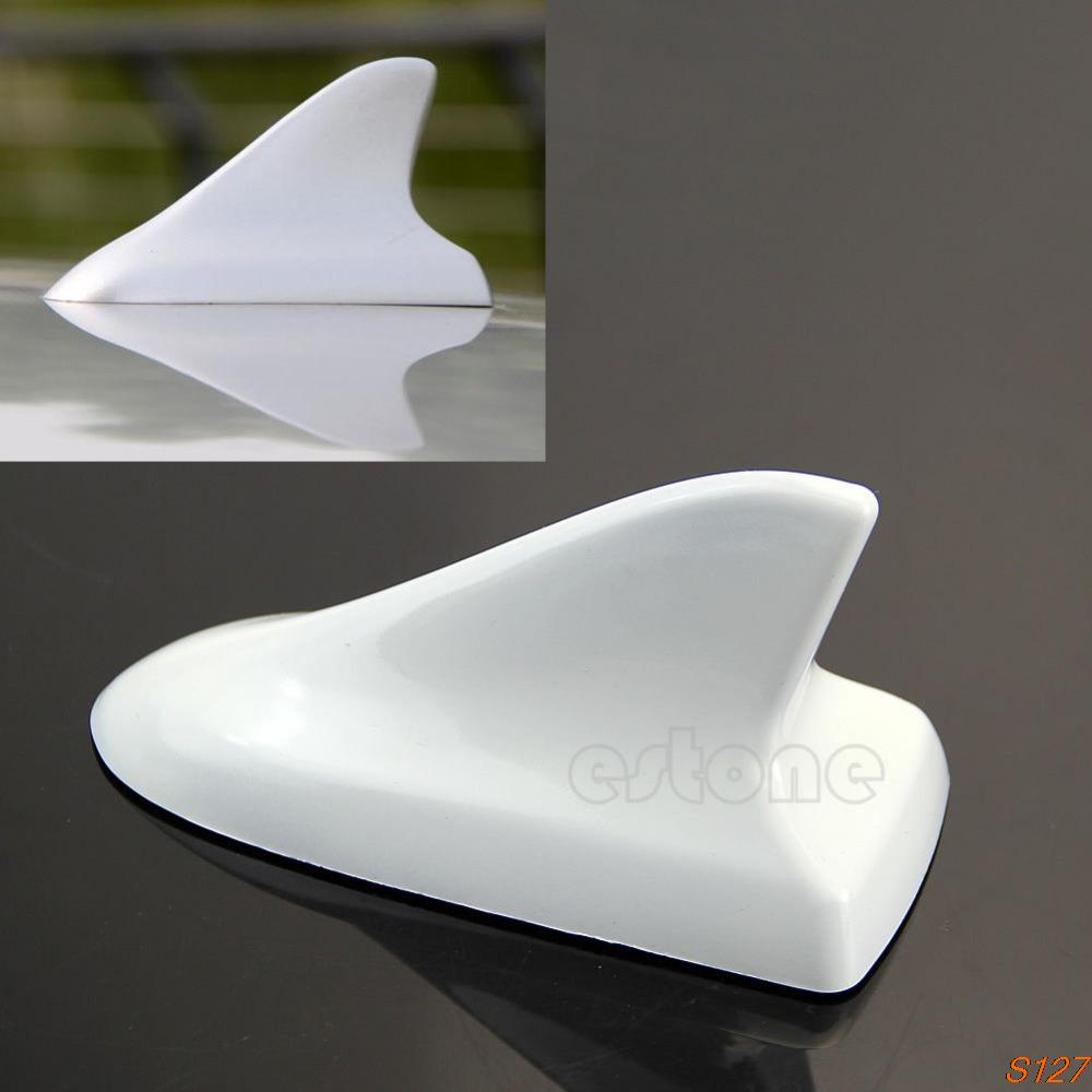 Auto Car Shark Fin Universal Roof Decorative Antenna Decorate Aerial White/red/sliver
