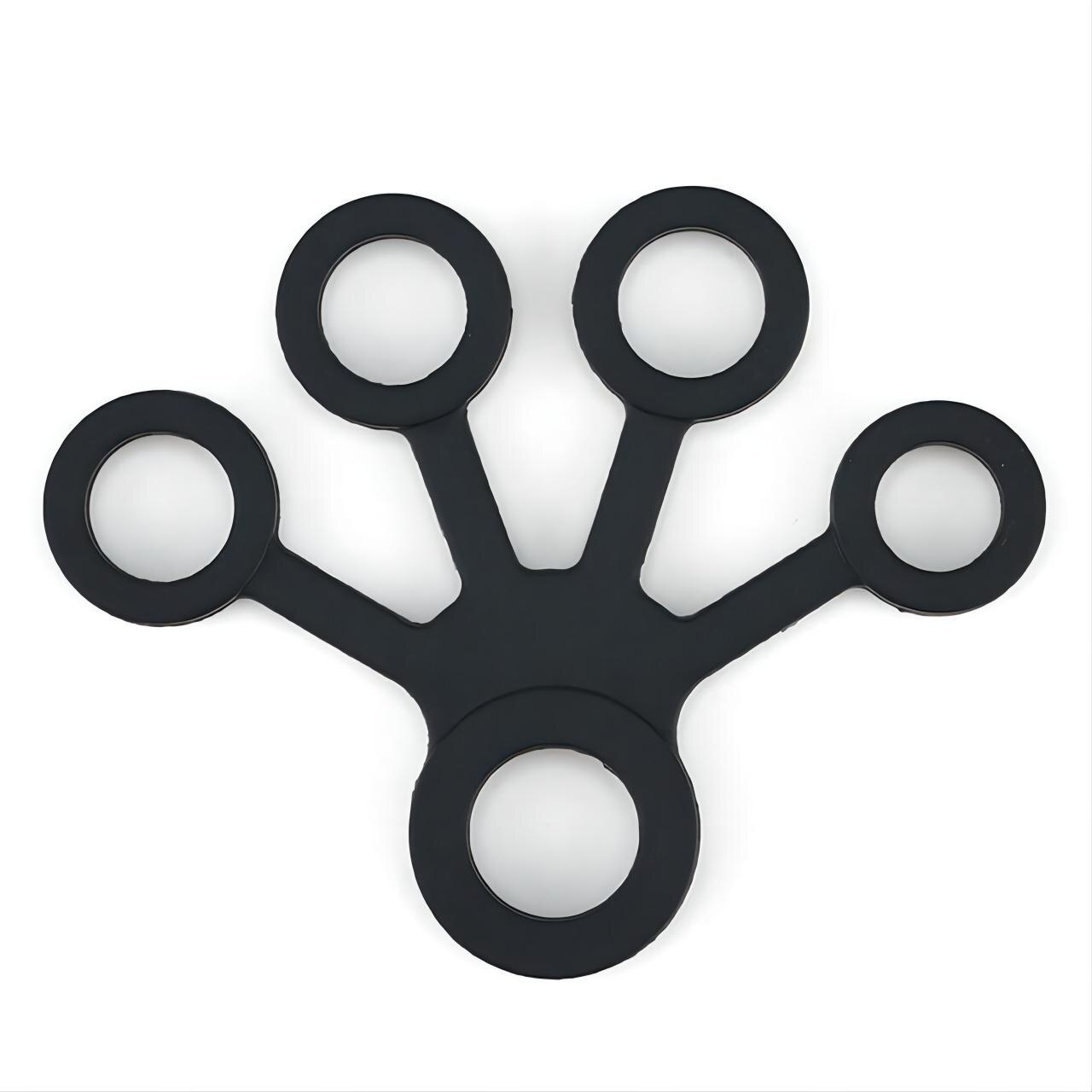Silicone Finger Gripper Hand Gripper Set for Exercise Hand Grip Wrist Strength Exerciser Finger Expander Fitness Resistance Band: E