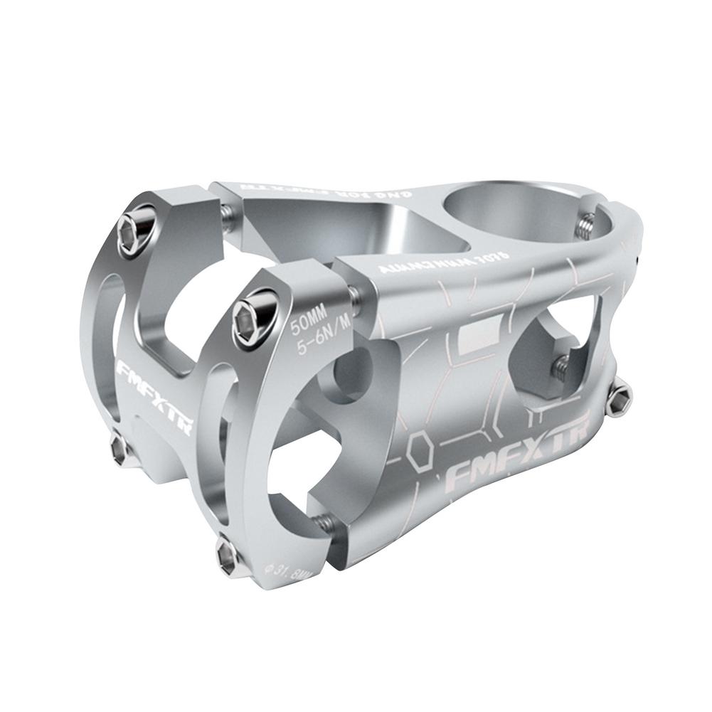 Stuurpen Mtb Racefiets Aluminium Korte Stuurpen Potencia Mtb Carbon Stuurpen Stuurpen Stuurpen Potence Vtt Stem fiets: Light Grey