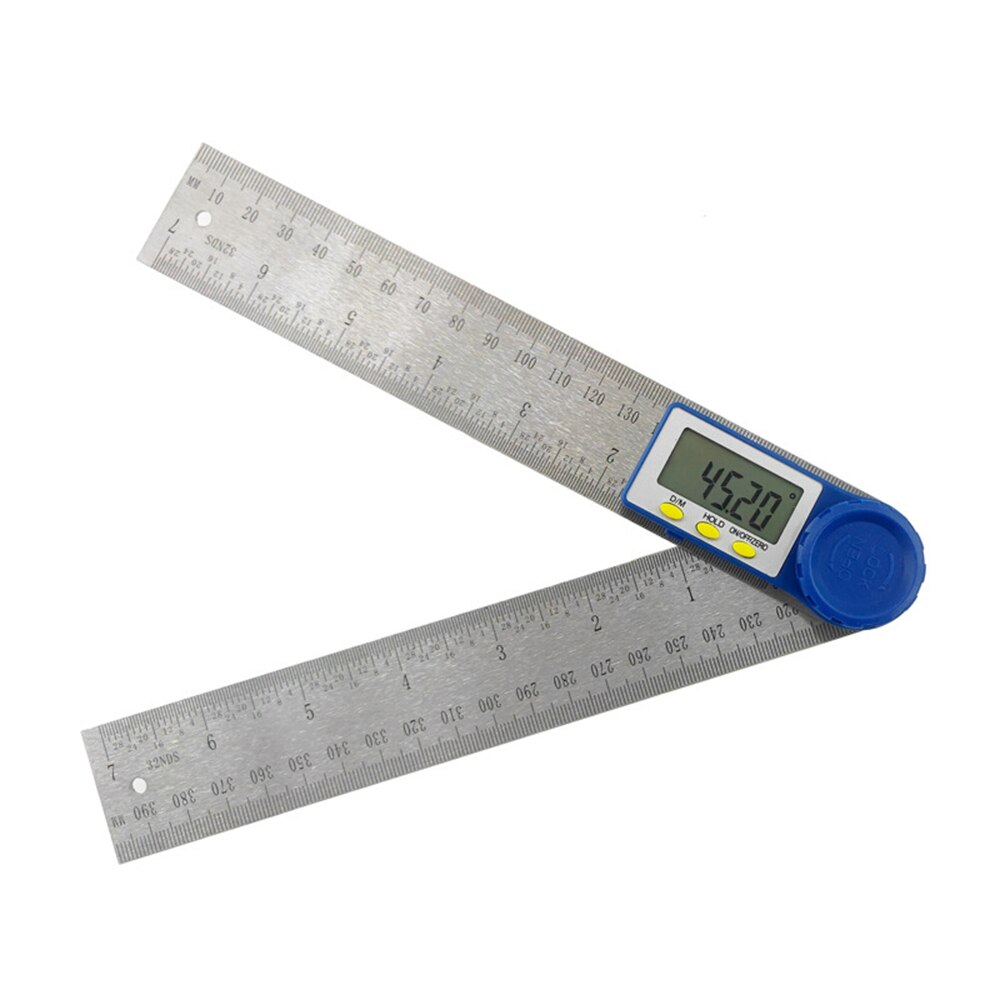 Digital Protractor 200mm 7 Inch Digital Angle Finder Protractor Ruler Meter Inclinometer Goniometer Level Electronic Angle Gauge