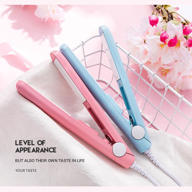 Ceramic Mini Hair Curler US/UK/EU/AU Straightener Hair Iron flat iron Straightening comb mini hair straightener