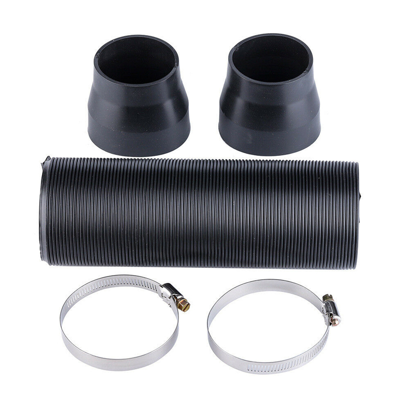 Universal 76mm Intake Pipe Duct Cold Intake Car Set Flexible Turbine Air Intake Manifold Hose Turbocharger Intake