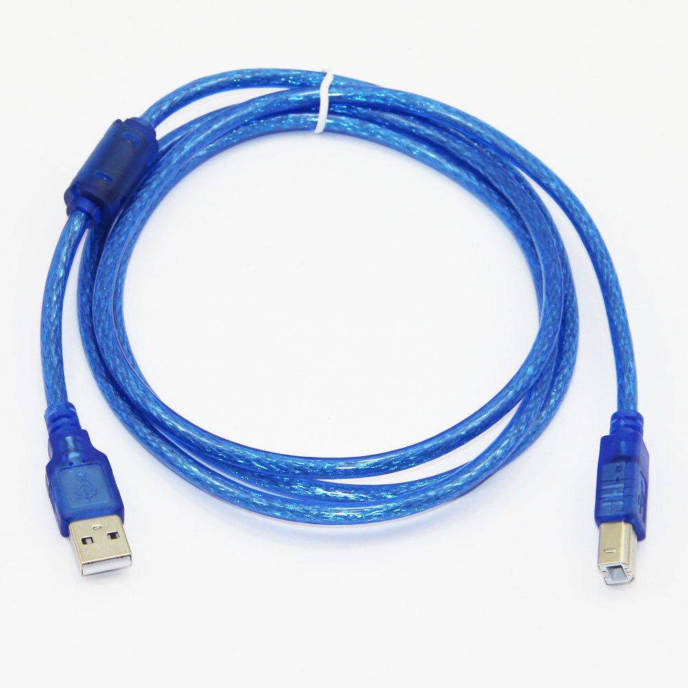 Lballist Usb 2.0 Printer Kabel Type A Male Naar B Male Folie + Gevlochten Afgeschermde 1.5 M 1.8 M 3 M 5 M 10 M