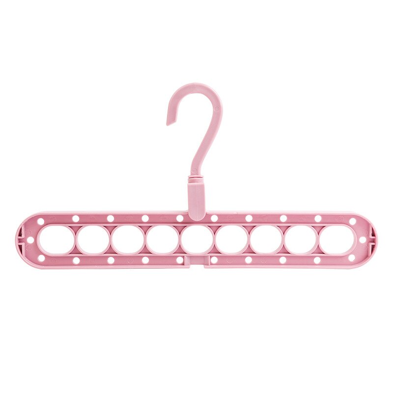 1pc Clothing hanger organizer multi-purpose hanger home magic storage artifact anti-skid drying rack: B-04