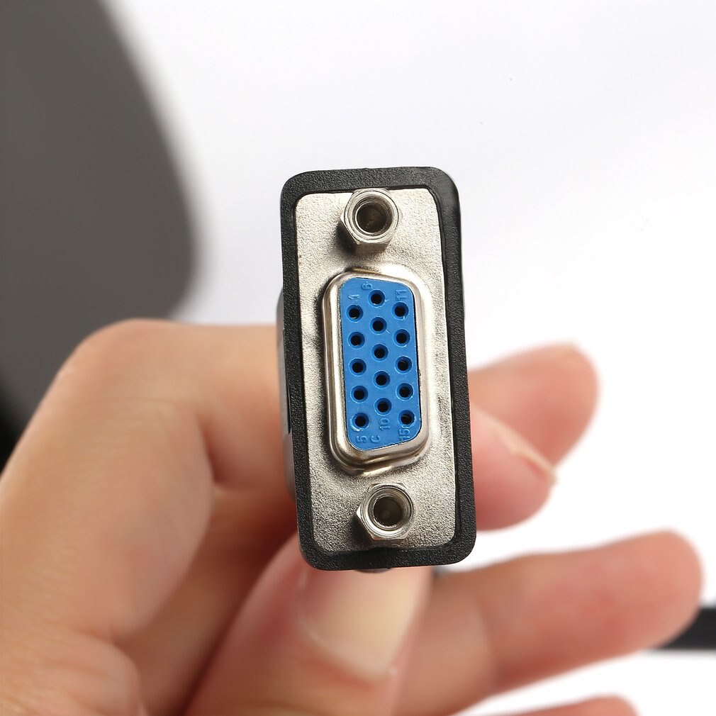 HDMI Stecker Auf VGA D-SUB Weibliche Video AV Adapter Konverter HDMI Kabel für HDTV Set-Top Kabel Adaptores