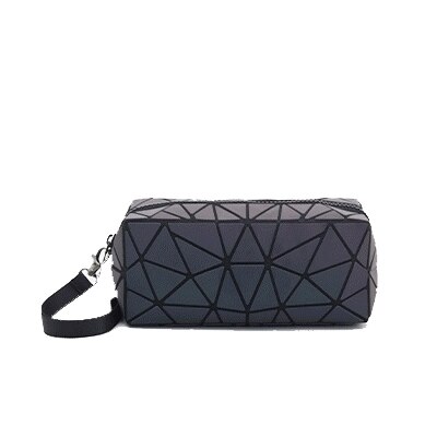 Diomo kosmetiske tasker kvinder lysende geometrisk pung dame makeup taske armbånd til piger