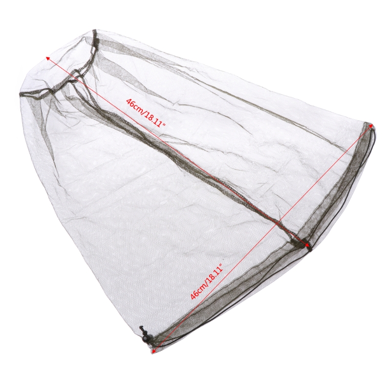 Moskito Biene Insekt Gittergewebe Kopf Gesicht Schutz Angeln Jagd Netz Hütte Maske Kappen