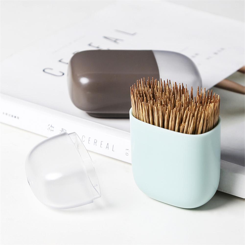 Portable Holder Table Magnetic Toothpick Dispenser Container Practical Microwave Oven Refrigerator Magnet Box Space Saving