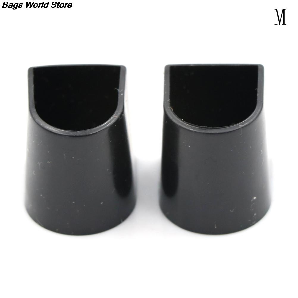 1 Pair Latin Dance Shoes Transparent Shoe Covers Cap Shoe Care Hard Wearing High Heeler Wedding Heel Protectors Stoppers 3 Sizes: Black M