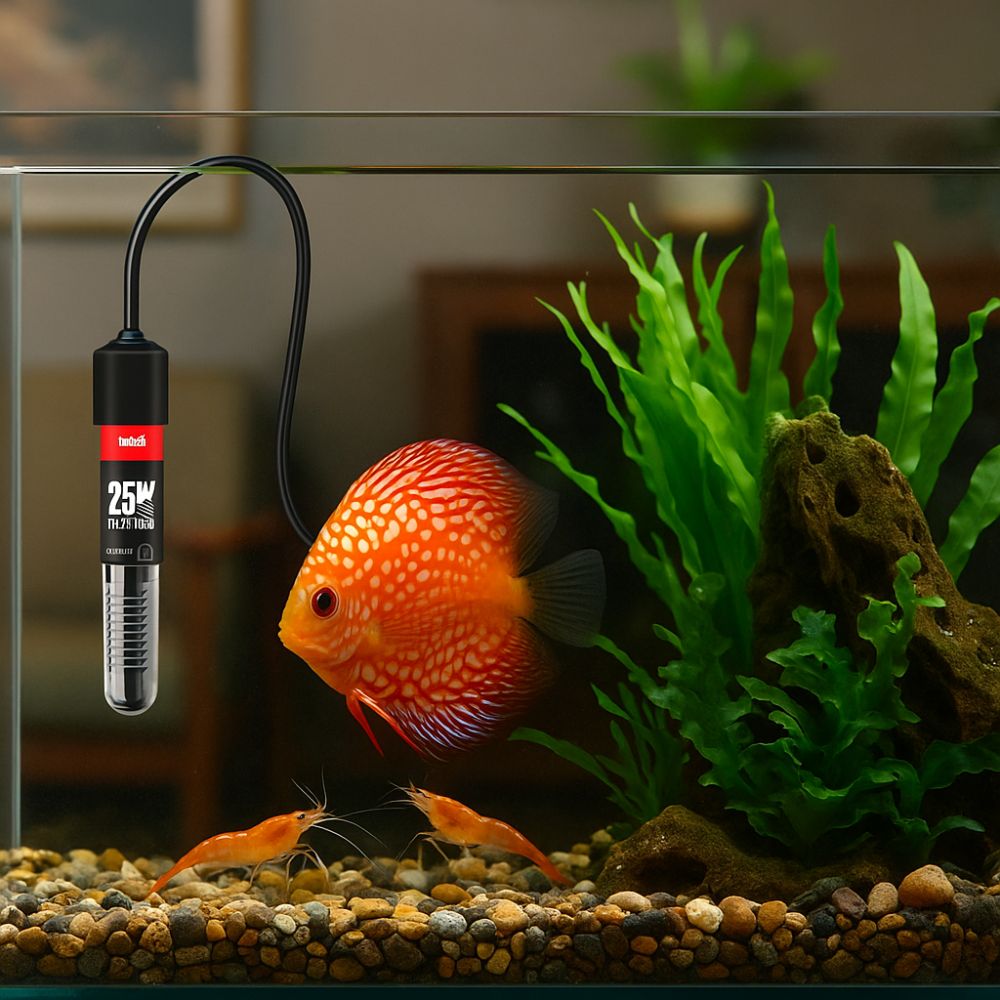 26 ° C Riscaldatore per acquario mini riscaldatore per acquario a risparmio energetico impermeabile Temperatura costante fuori interruzione di corrente dell'acqua