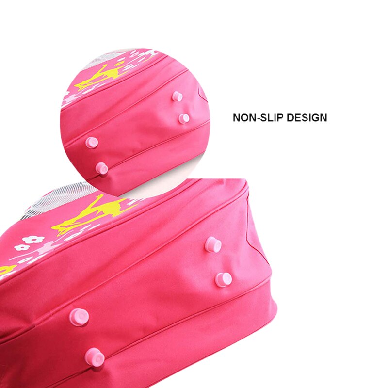 Ice & inline skate saco-saco premium para transportar patins de gelo, patins, patins inline para crianças