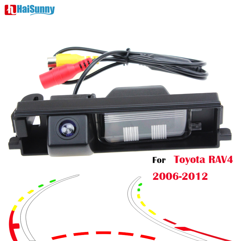 HaiSunny Voor Toyota RAV4 2007 2006 Auto Achteruitrijcamera Met Intelligente Dynamische Traject Tracks