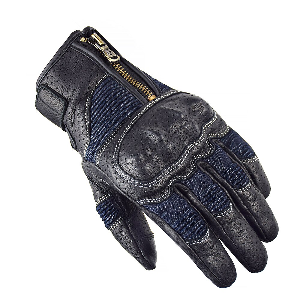 Luvas retrô de couro para motocicleta, xxl, motocicleta, vintage, jeans, moto, equitação
