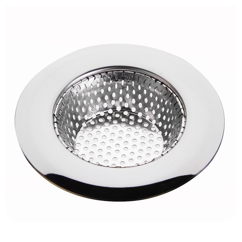 Stainless Steel Kitchen Sink Strainer Waste Plug Drain Stopper Filter Basket: medium