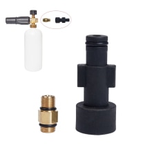 Foam Nozzle Snow Foam Lance Foam Cannone Adapter Plastic Bayonet Fitting For Karcher AR Bosch Sun Joe Sterwins Pressure Washer: Package 2
