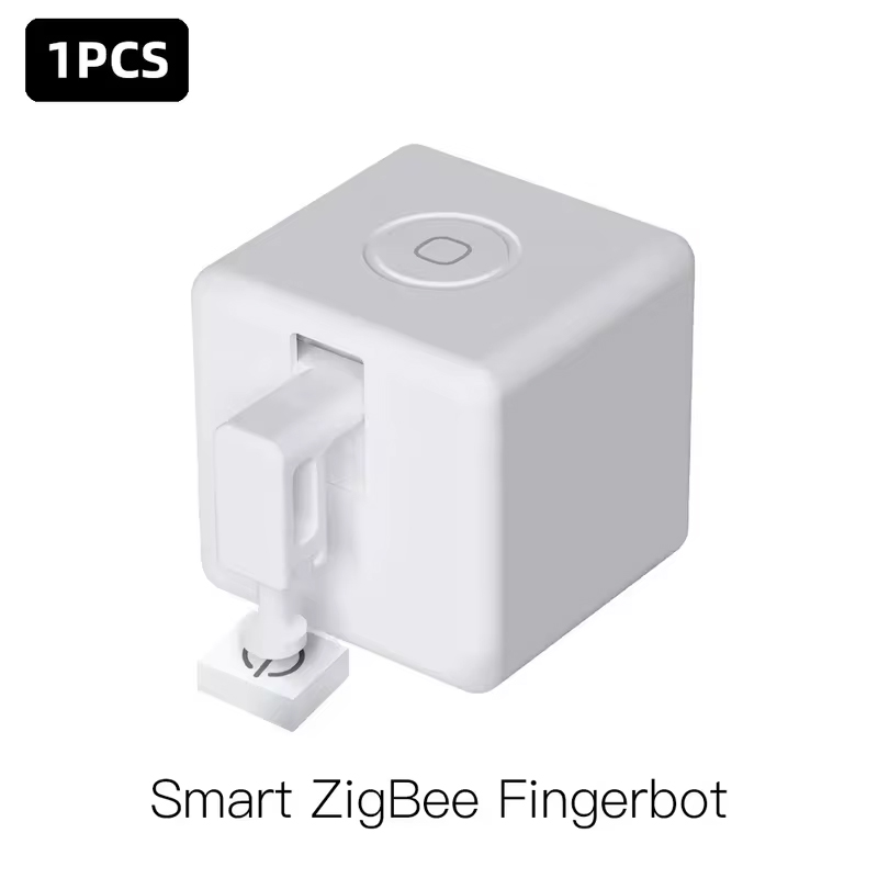 MOES Tuya Fingerbot Przycisk Dotykowy Nowy Zigbee Inteligentny robot palcowy Aplikacja Smart Life Automatyczny włącznik Sterowanie Głosowe Alexa Google Home: pakiet 1