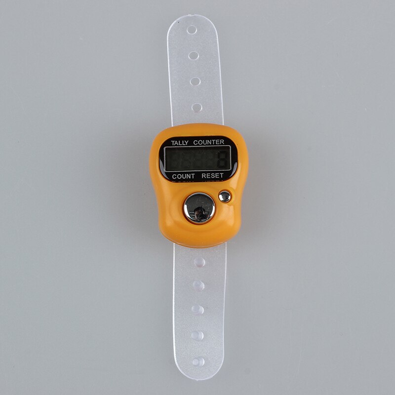 Elektronische Vinger Teller, 1 st LED Digitale Elektronische Tally Teller, Cijfer Display Tally Voor Breien Tellen Hand Elektronische Vinger Teller, 1 st LED Digitale Elektronische Tally Teller, Cijfer Display Tally Voor Breien Tellen Hand
