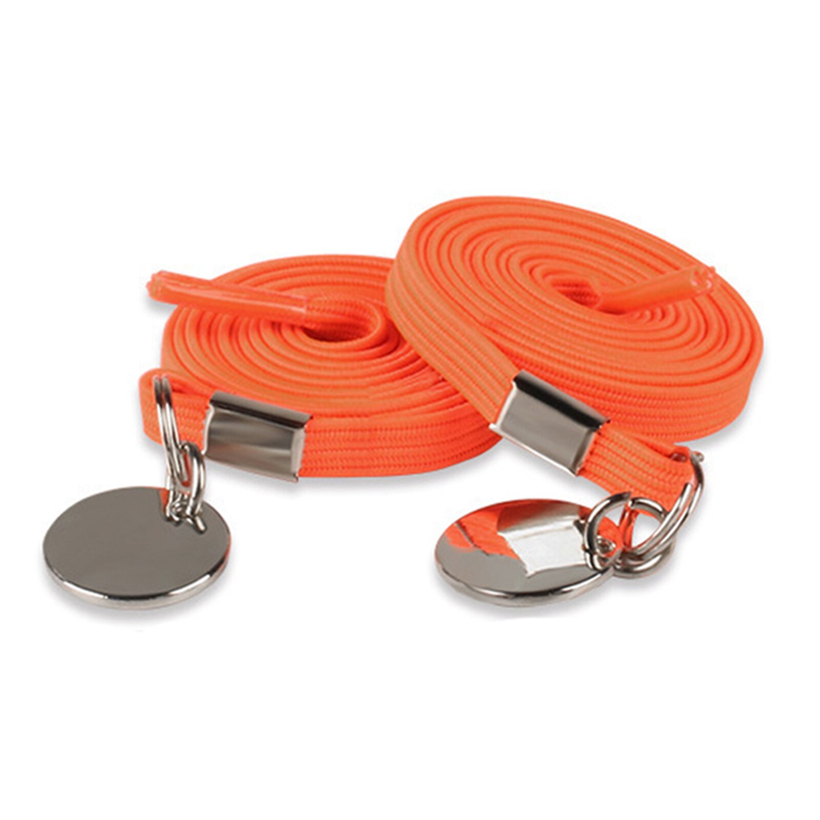 Elastic One Hand No-tie Shoe Laces Shoe Laces for Adults and Kids Many Colors TC21: Orange
