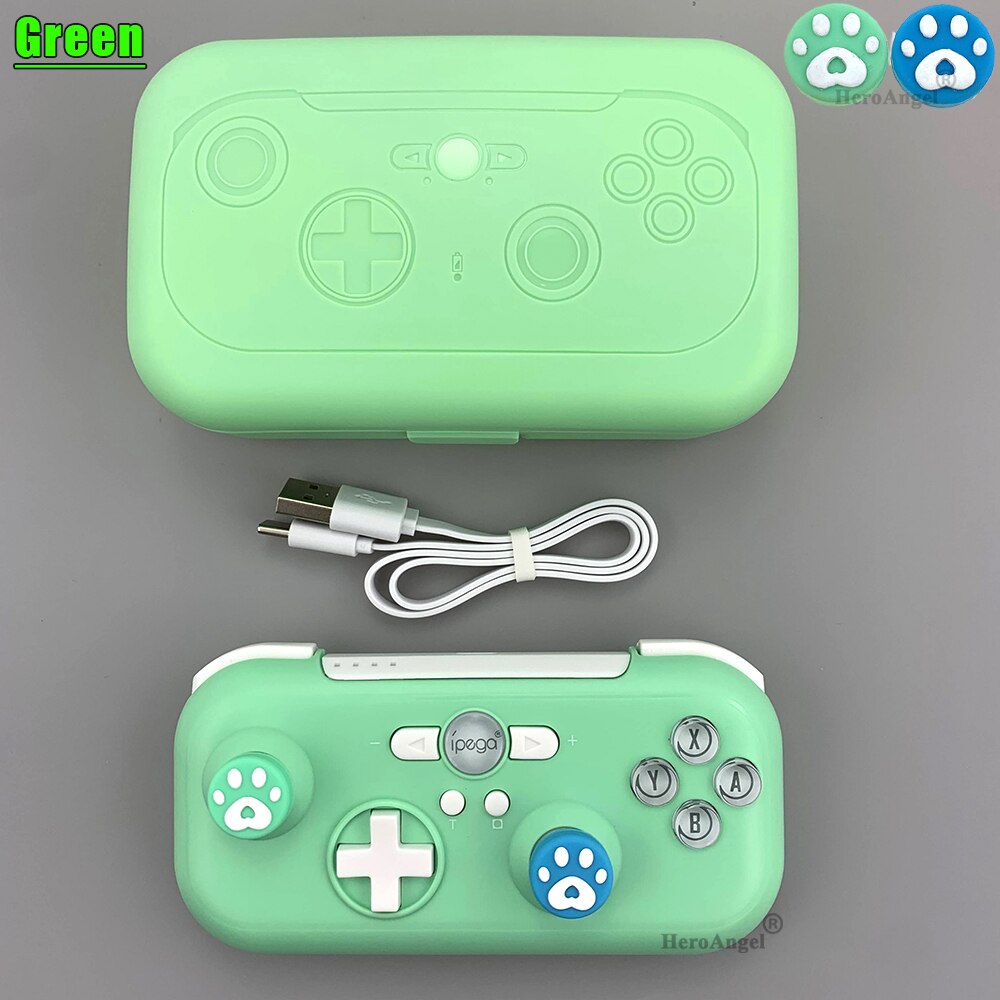 Bluetooth Wireless Controller Voor Nintendo Switch Met Dual Shock Vibaration Voor Schakelaar Bluetooth Draadloze Gamepads: Green