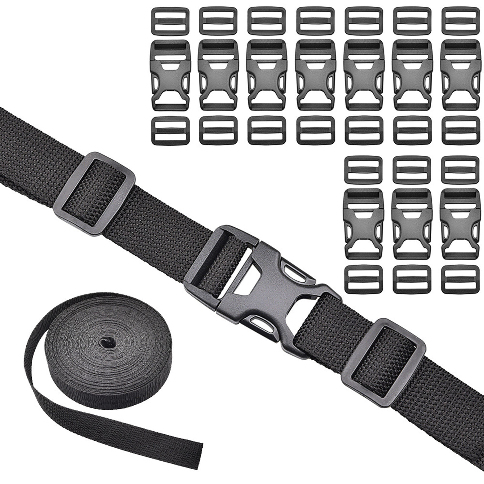 Adjustable Tie Down Straps, Lashing Straps, Adjustable Buckle Tie-Down Straps for Motorcycle, Cargo, Truck,Trailer, Luggage