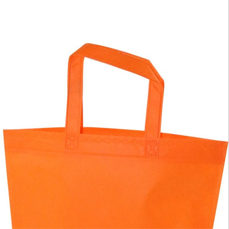 Bolsa de compra reutilizable plegable Eco grande Unisex de tela no bandolera tejido para mujer