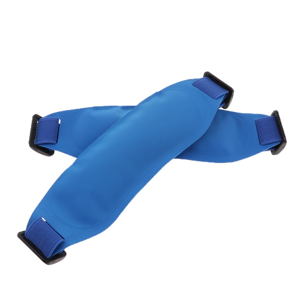 Sac à glace en PVC + Gel, pochette réutilisable pour glace froide pour la tête, le dos, le cou, les épaules, la taille, les jambes, les genoux, 2 pièces