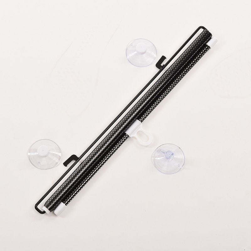 Auto bil sort rude rullegardin solafskærmning vindskærm solafskærmning 58 x125cm 28tb