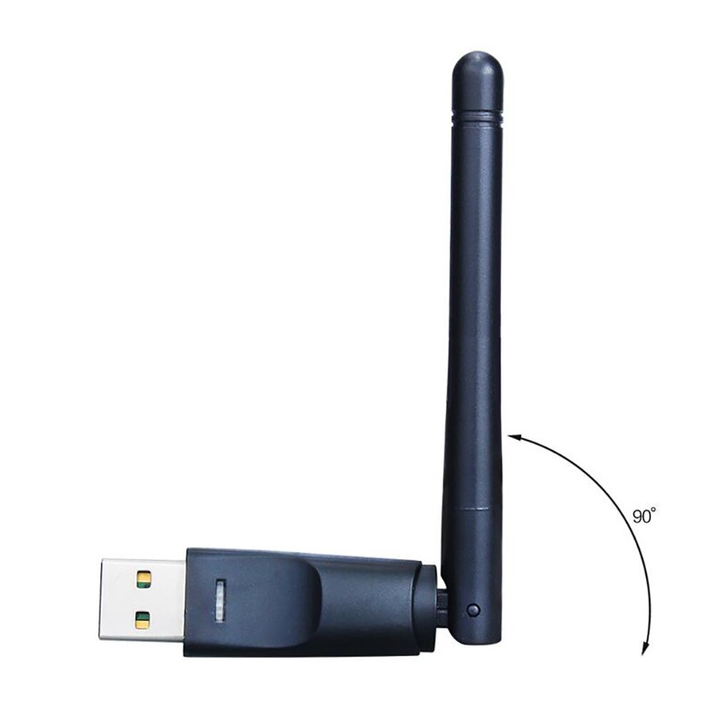 [10 Stuks] Usb Wifi 7601 150Mbps 2.4Ghz Mtk 7601 Chip Polybag Verpakking Wifi USB2.0 Draaibare Draadloze usb Wifi Adapter