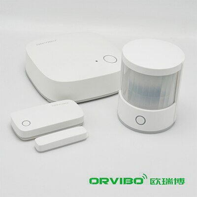 Orvibo ZigBee Smart Home Security Kit pro Controller Hub Smart Afstandsbediening, Zigbee Motion Sensor Deur & Venster Sensor
