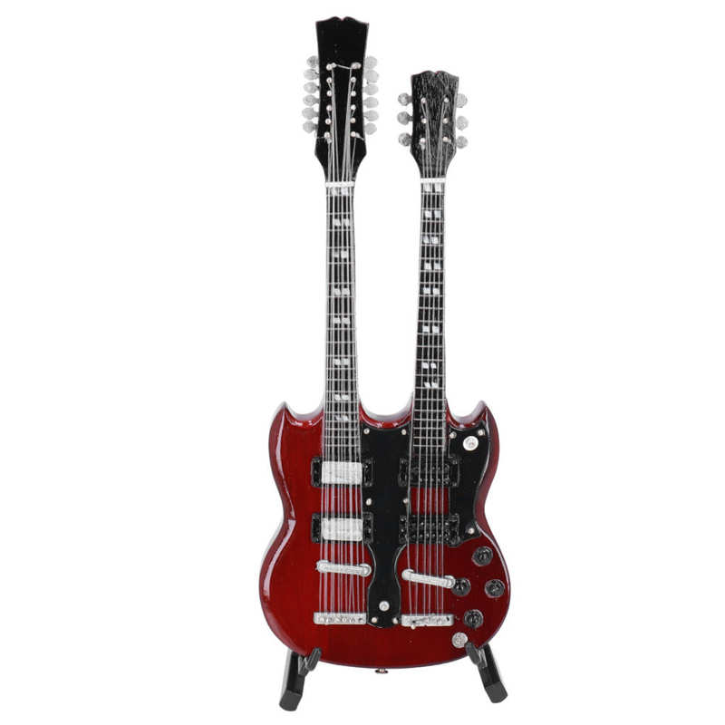 Miniatur-gitarre Ich bin maßstechen 1:6 – spielzeug für gitarrenliebhaber und zur dekoration