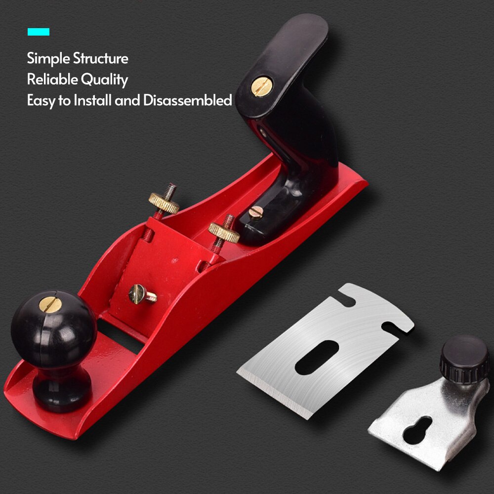 Carpentry Tools Bench Planer Wood Planer Woodworking Tools with Blade for Woodworking Crafts Making Repair Wooden Furniture