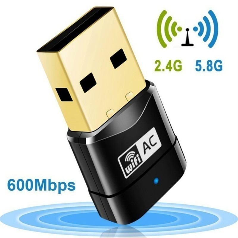Wireless USB WiFi Adapter Dongle Ethernet USB Wi Fi Receiver External PC Network Card Dual Band 2.4 + 5 Ghz 802.11ac Adaptador