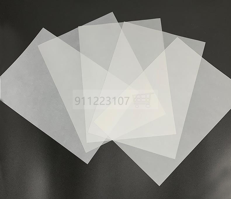 Papel de escritura para caligrafía, hoja de dibujo artesanal, copia de papel de calco translúcido, , 100 Uds.