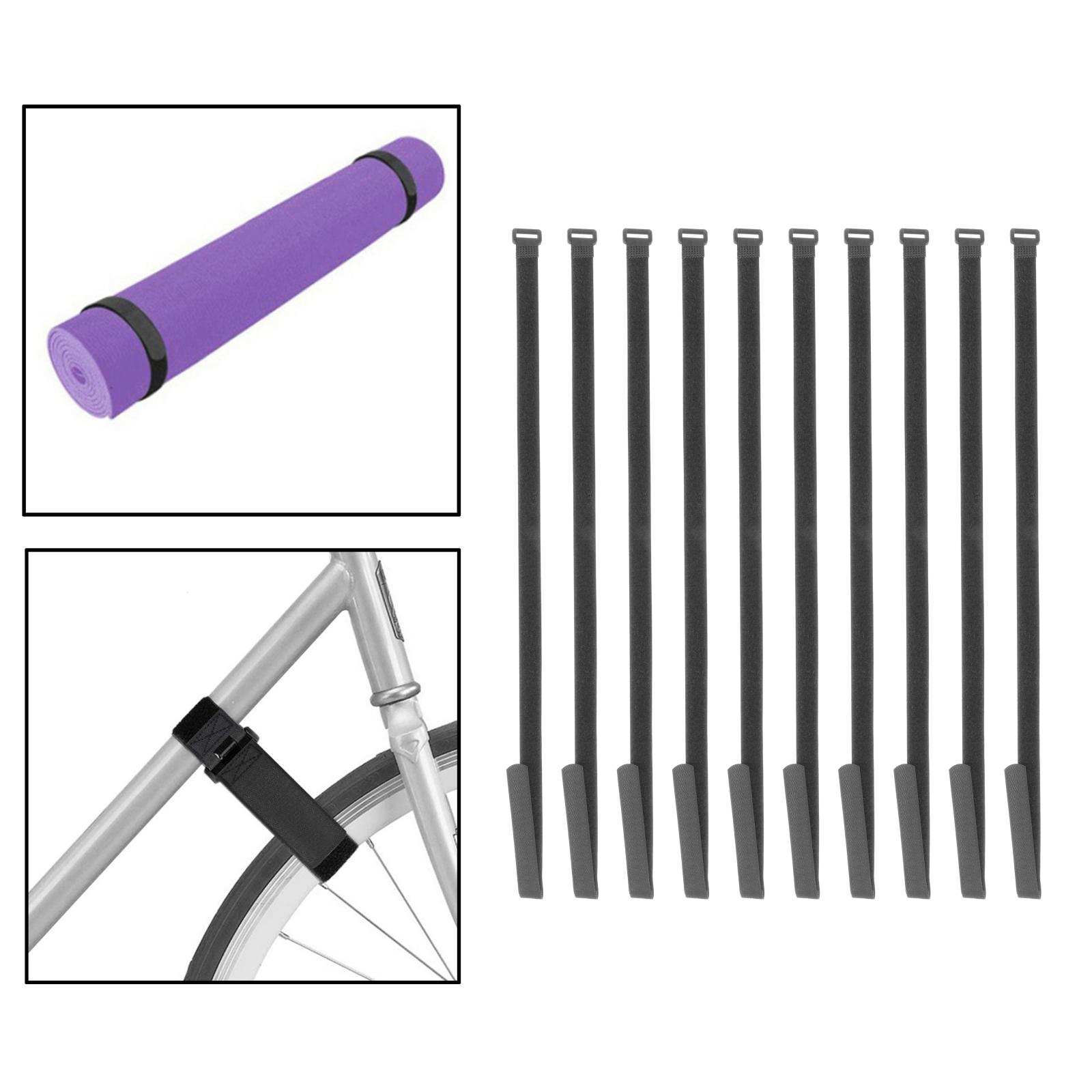 Bike Strap with Buckle Nylon Replacement Multipurpose Adjustable for Rack Car and Garage Wall Mount Home Office: E