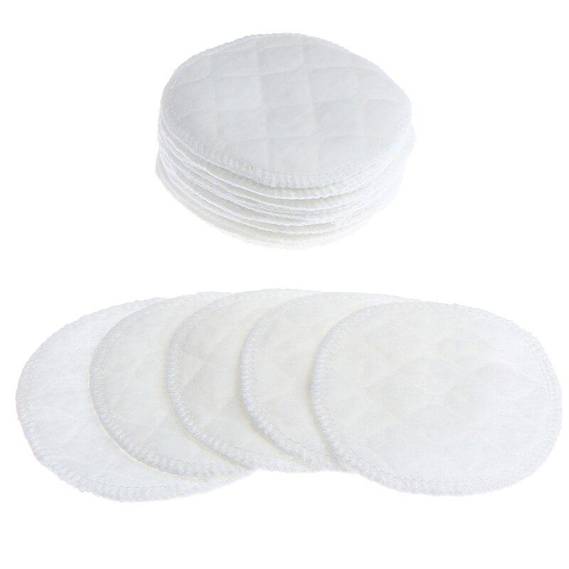 20Pcs Reusable Cotton Pads Washable Makeup Remover Pad Soft Face Skin Cleaner Female Breast Pad