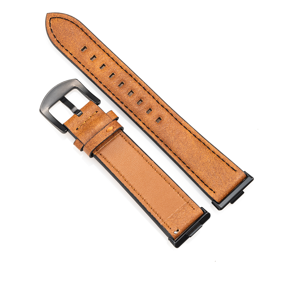 Lederarmband für Huawei Watch Fit 3 Band Smartwatch Ersatz Sport Armband Armband für Huawei Fit 2/1 Correa Zubehör: Kohle schwarz / 22mm