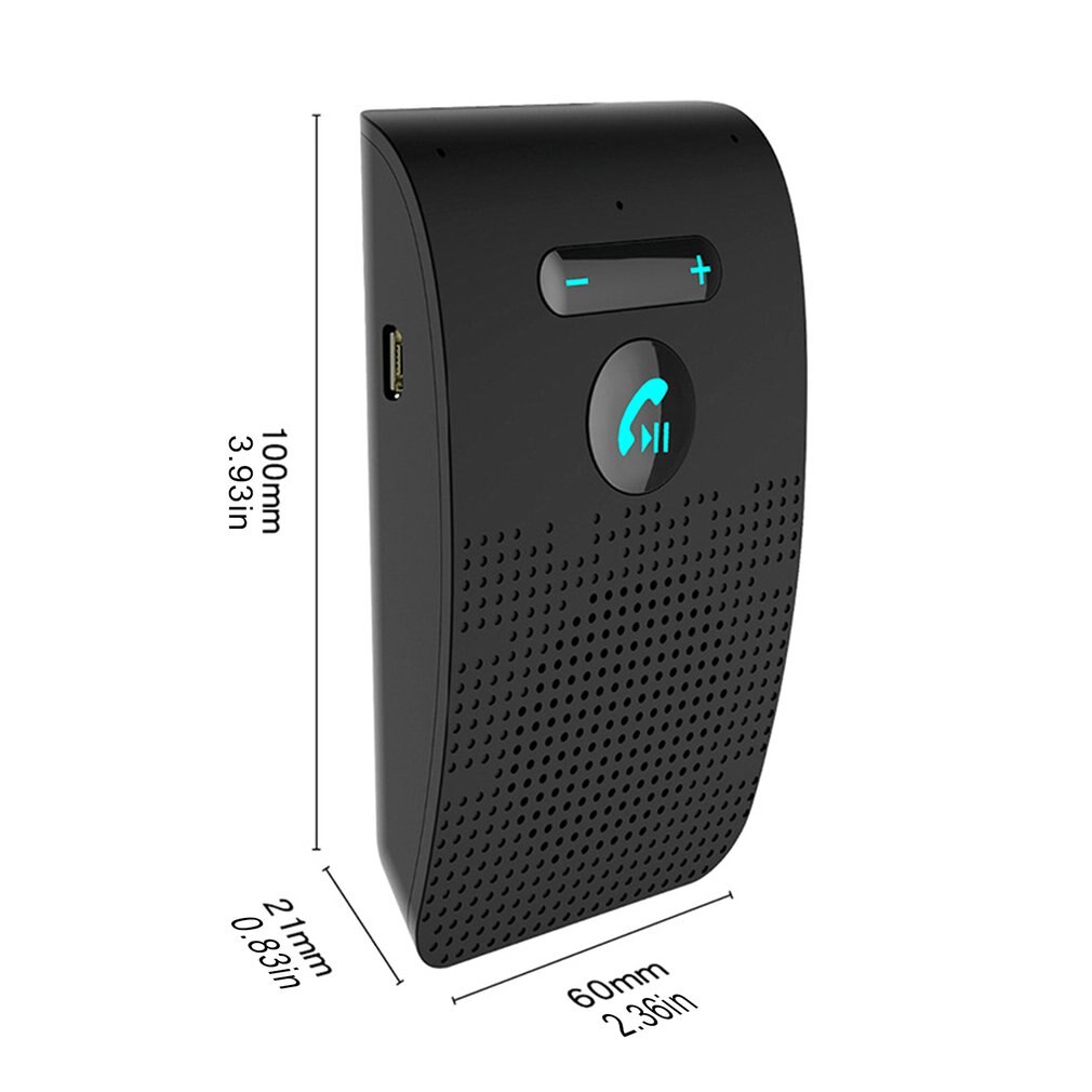 Sp09 freisprecheinrichtungen für die sonnenblende, unterstützung für dual-verbindung, anrufannahme per knopfdruck, bluetooth, integrierter -in 550 -mah-lithium-akku