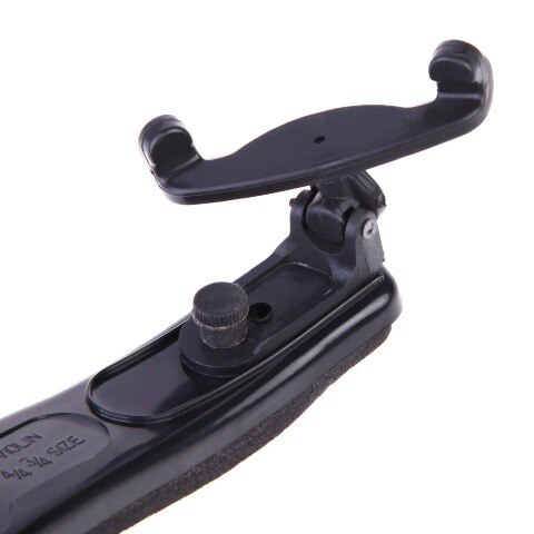 Solid Wood Violin Shoulder Rest Universal Violin Shoulder Rest Plastic Black For 3/4 And 4/4 Violin Acoustic Violin Accessories