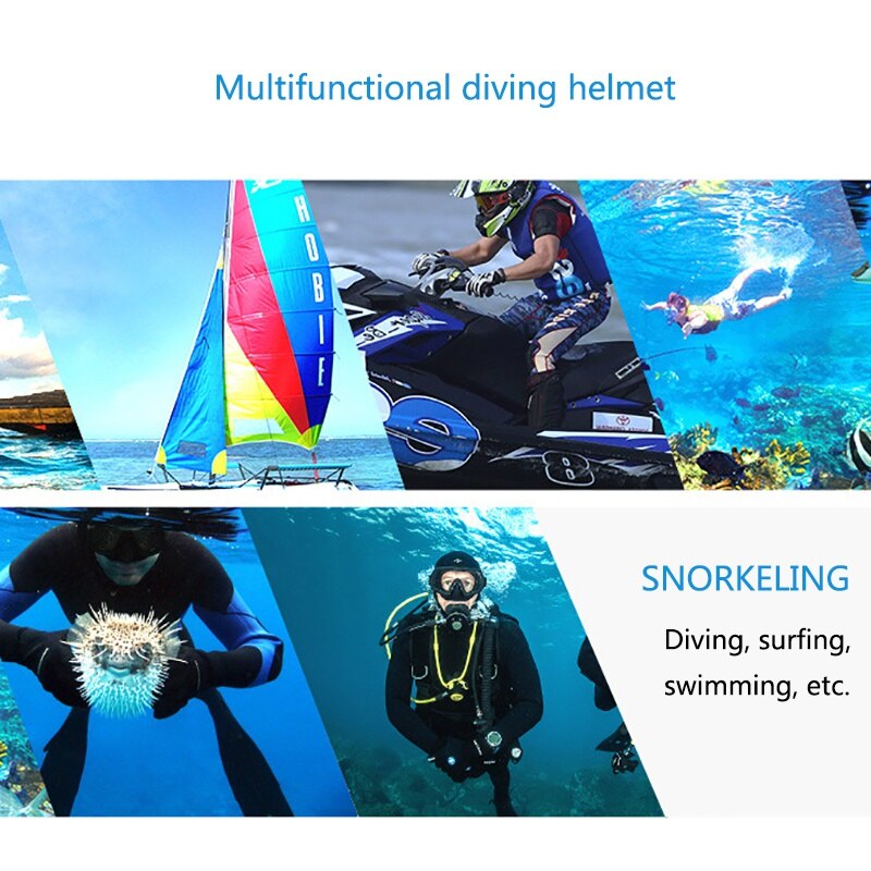 Neopren 3mm dykkerhette med skulder snorkelutstyr lue halsdeksel svømmende varm dykkerdress for å beskytte håret