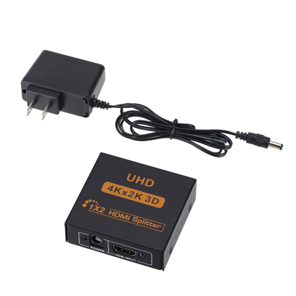 4K Ultra HD 3D UHD Adapter HDMI Splitter Switch Box Switcher: US Plug